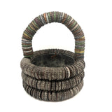 Tramp Art Bottlecap Basket