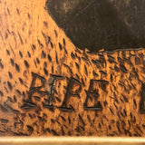 Pipe Dream Pyrography Folk Art Pipe Rack