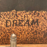 Pipe Dream Pyrography Folk Art Pipe Rack