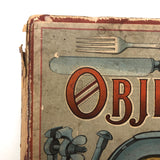 First/Very Early Edition McLaughlin Bros. "Object Teacher"  Picture Book, Copyright 1884