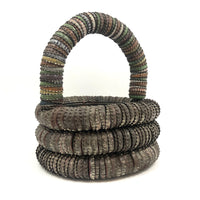 Tramp Art Bottlecap Basket