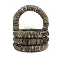 Tramp Art Bottlecap Basket