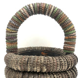 Tramp Art Bottlecap Basket