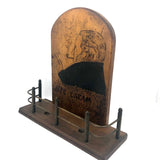 Pipe Dream Pyrography Folk Art Pipe Rack