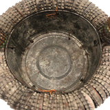 Tramp Art Bottlecap Basket