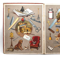 First/Very Early Edition McLaughlin Bros. "Object Teacher"  Picture Book, Copyright 1884