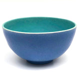 Winfield Pottery Pasadena 1930s Hand-thrown Bowl (the perfect blue bowl #1)