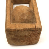 Large Double Ball in Cage Carved Whimsy