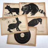 J.C. Higgins Vintage Animal Shooting Targets for Sears Roebuck Co.