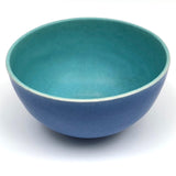Winfield Pottery Pasadena 1930s Hand-thrown Bowl (the perfect blue bowl #1)