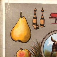 First/Very Early Edition McLaughlin Bros. "Object Teacher"  Picture Book, Copyright 1884