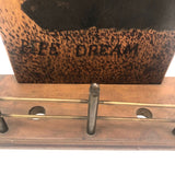 Pipe Dream Pyrography Folk Art Pipe Rack