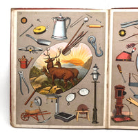 First/Very Early Edition McLaughlin Bros. "Object Teacher"  Picture Book, Copyright 1884