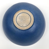 Winfield Pottery Pasadena 1930s Hand-thrown Bowl (the perfect blue bowl #1)