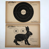 J.C. Higgins Vintage Animal Shooting Targets for Sears Roebuck Co.
