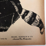 J.C. Higgins Vintage Animal Shooting Targets for Sears Roebuck Co.