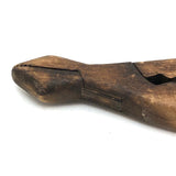 Amazing Quintuple Pliers Old Carved Wooden Whimsy