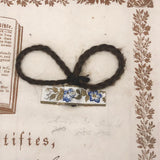 Ann S. Bedell Fraktur Portrait AND 1851 Marriage Certificate with Hair Locks