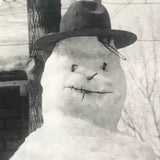 1944 Snowman Shapshot with Two Great Faces