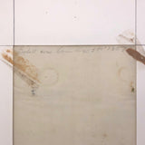 Ann S. Bedell Fraktur Portrait AND 1851 Marriage Certificate with Hair Locks