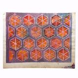 Gloria Fletcher Vintage Geometric Abstract Watercolor