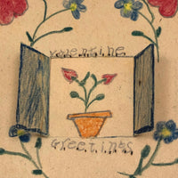 Wonderful Old Handmade Cut Paper Valentines - Set of Three