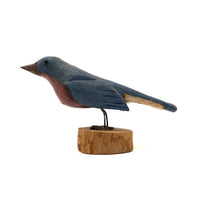 Vintage Folk Art Bluebird, Signed H. Sloan, Maine