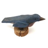 Vintage Folk Art Bluebird, Signed H. Sloan, Maine