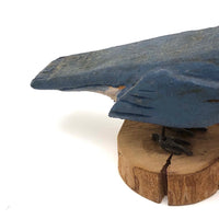 Vintage Folk Art Bluebird, Signed H. Sloan, Maine
