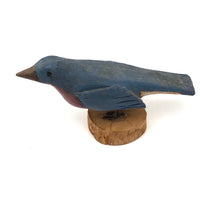 Vintage Folk Art Bluebird, Signed H. Sloan, Maine