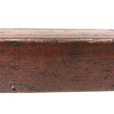 Great Old Hand-carved Slide Top Pencil Box