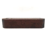 Great Old Hand-carved Slide Top Pencil Box