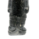 Inuit Soapstone Carving of Smiling Figure, c. 1970