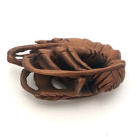 Japanese Carved Tiny Shrimp Netsuke