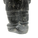 Inuit Soapstone Carving of Smiling Figure, c. 1970