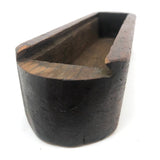 Great Old Hand-carved Slide Top Pencil Box