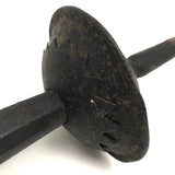 Art Deco-esque Old Iron Finial