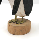 Vintage Folk Art Penguin, Signed H. Sloan, Maine
