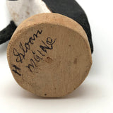 Vintage Folk Art Penguin, Signed H. Sloan, Maine