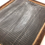 Large Antique Slate with Hand-carved, Numbered Grid