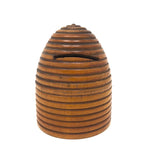 Beautiful Antique Treen Beehive Bank