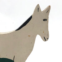 Little White Horse with Great Face