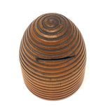 Beautiful Antique Treen Beehive Bank