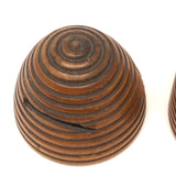 Beautiful Antique Treen Beehive Bank