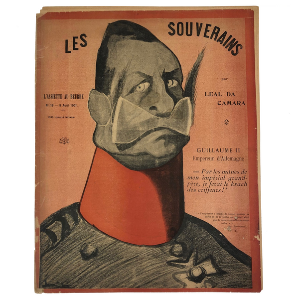 L'Assiette Au Beurre "Les Souverains" (The Sovereigns) August 8, 1901 Edition