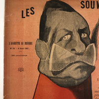 L'Assiette Au Beurre "Les Souverains" (The Sovereigns) August 8, 1901 Edition