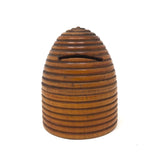 Beautiful Antique Treen Beehive Bank