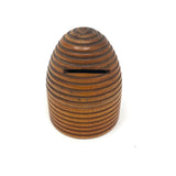 Beautiful Antique Treen Beehive Bank