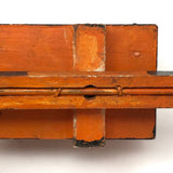 Fabulous Orange and Black Painted Handmade Soap Box Car