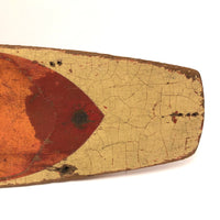 Gorgeous Old Handmade, Lead Weighted Toy Boat Hull